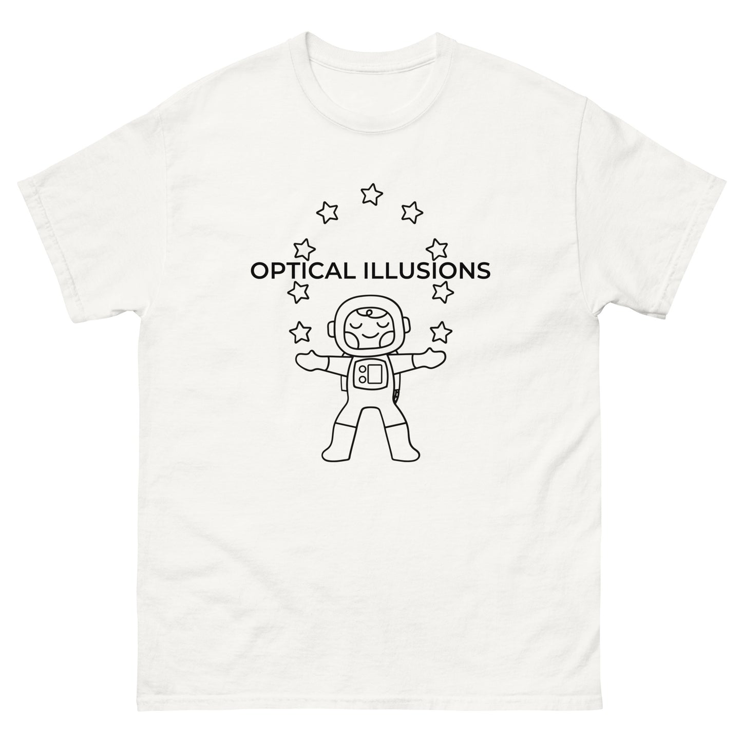 SPACE OPTICAL ILLUSIONS TEE