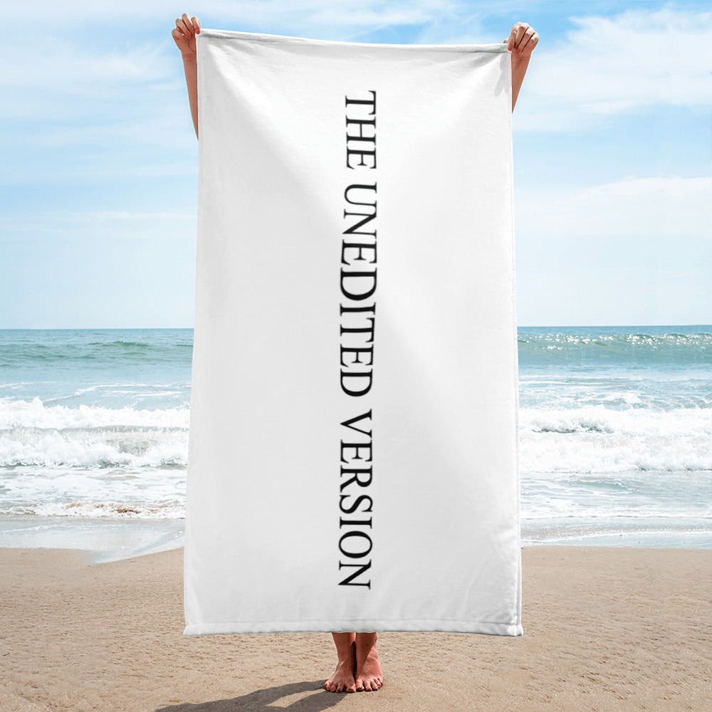 UNEDITED VERSION BEACH TOWEL