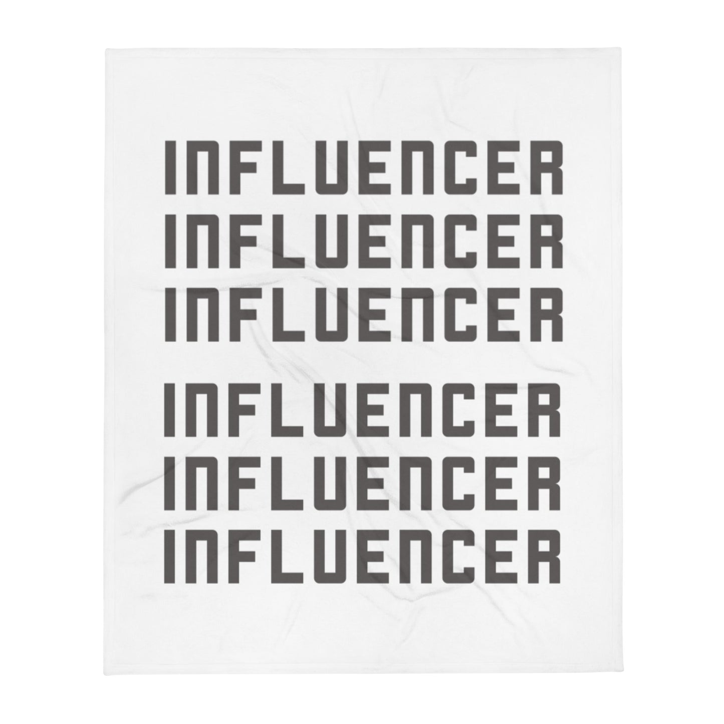 INFLUENCER THROW BLANKET