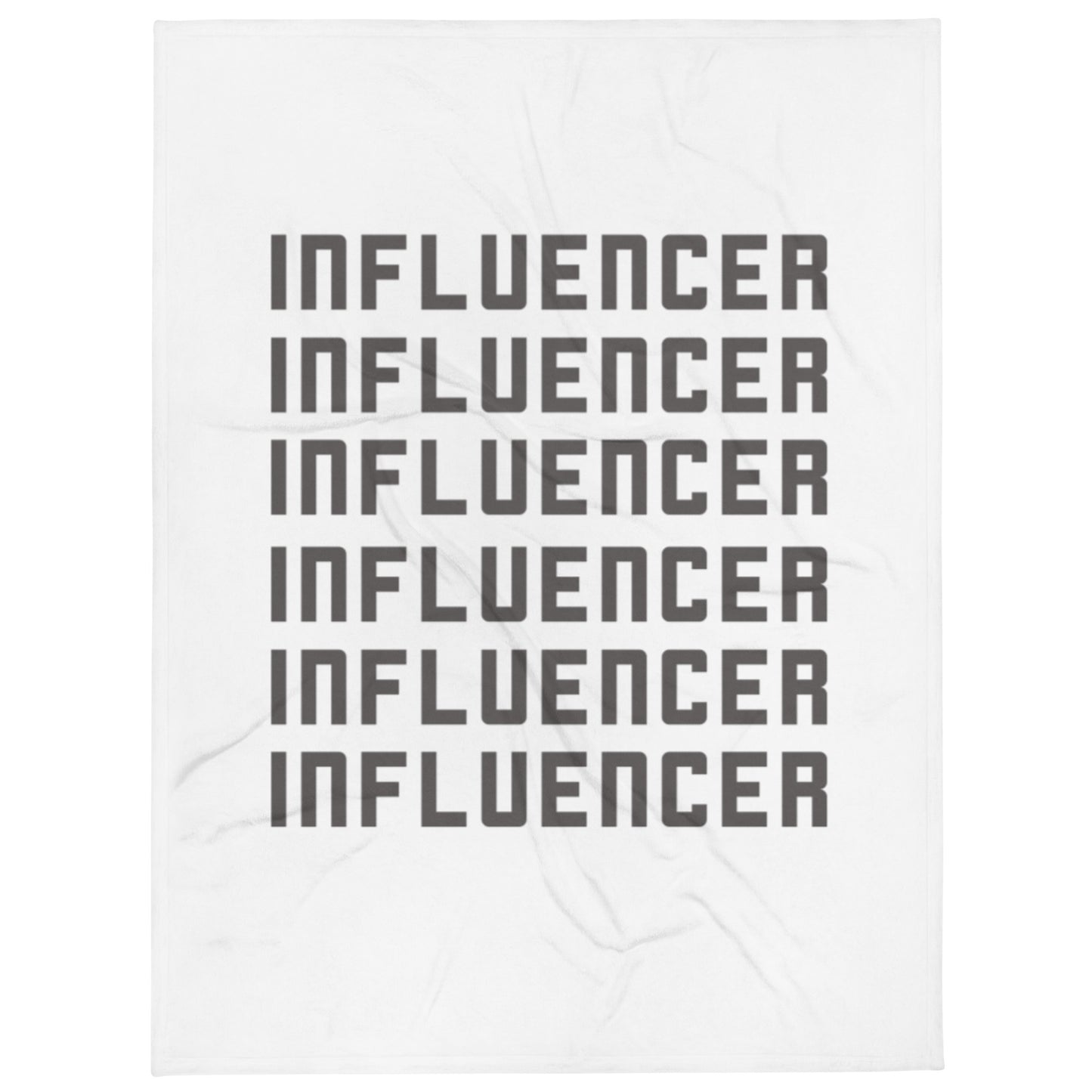 INFLUENCER THROW BLANKET