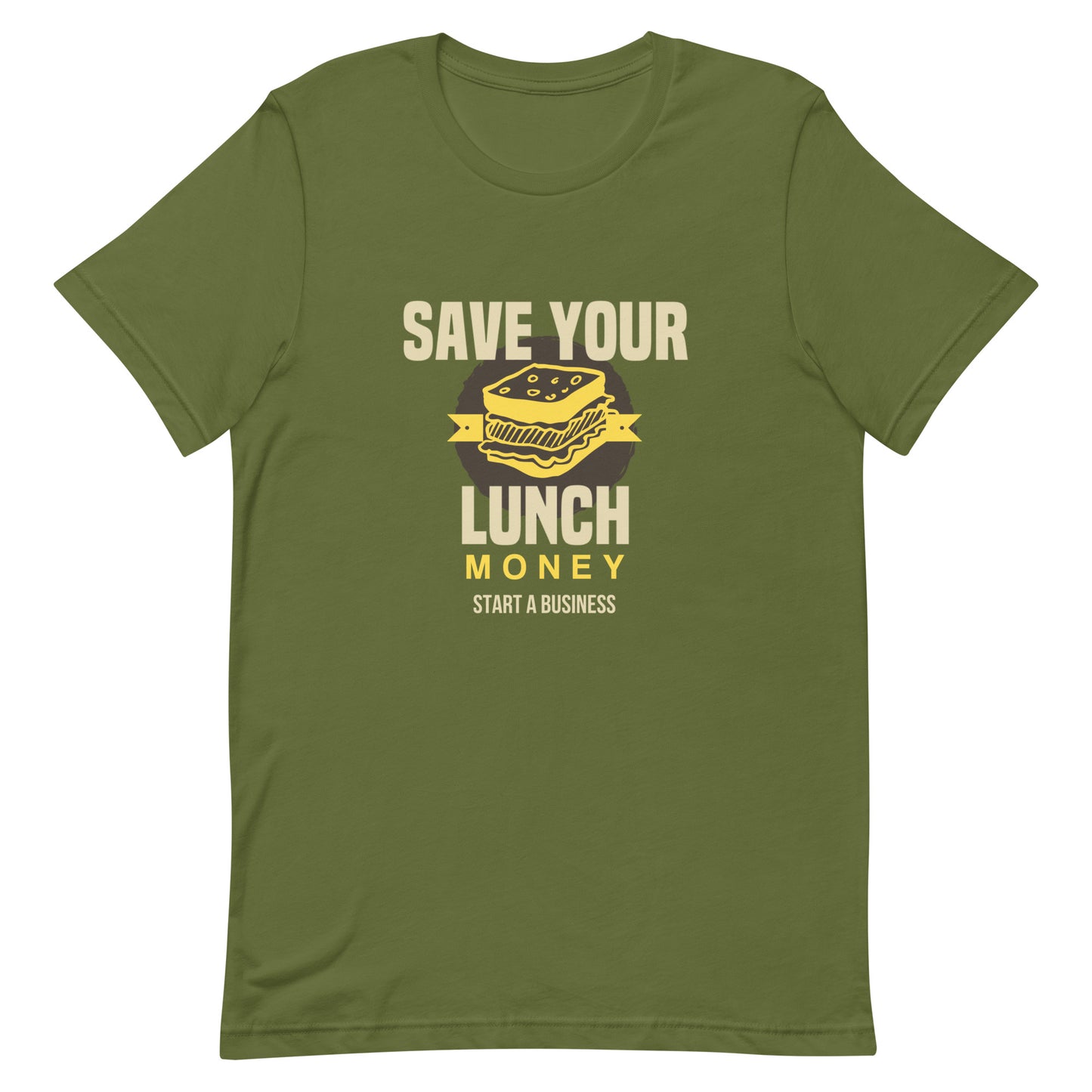 SAVE YOUR LUNCH MONEY TEE