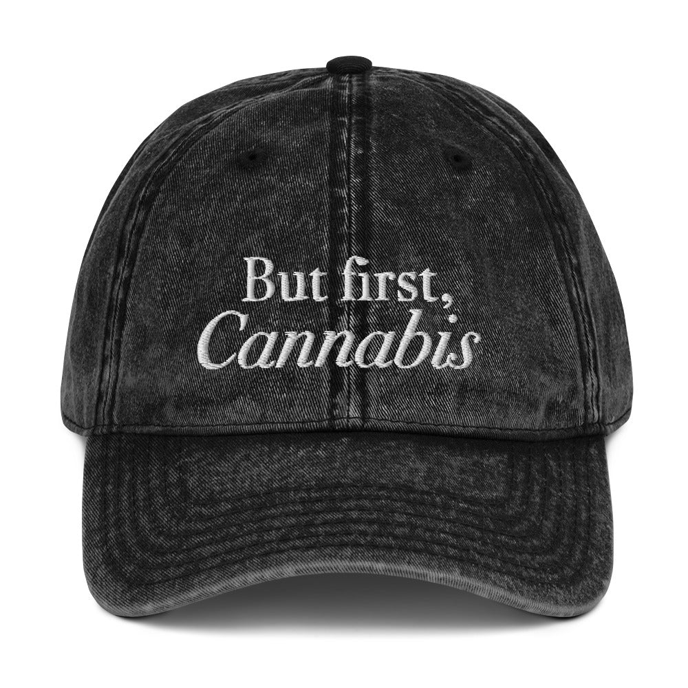 CANNABIS TWILL CAP