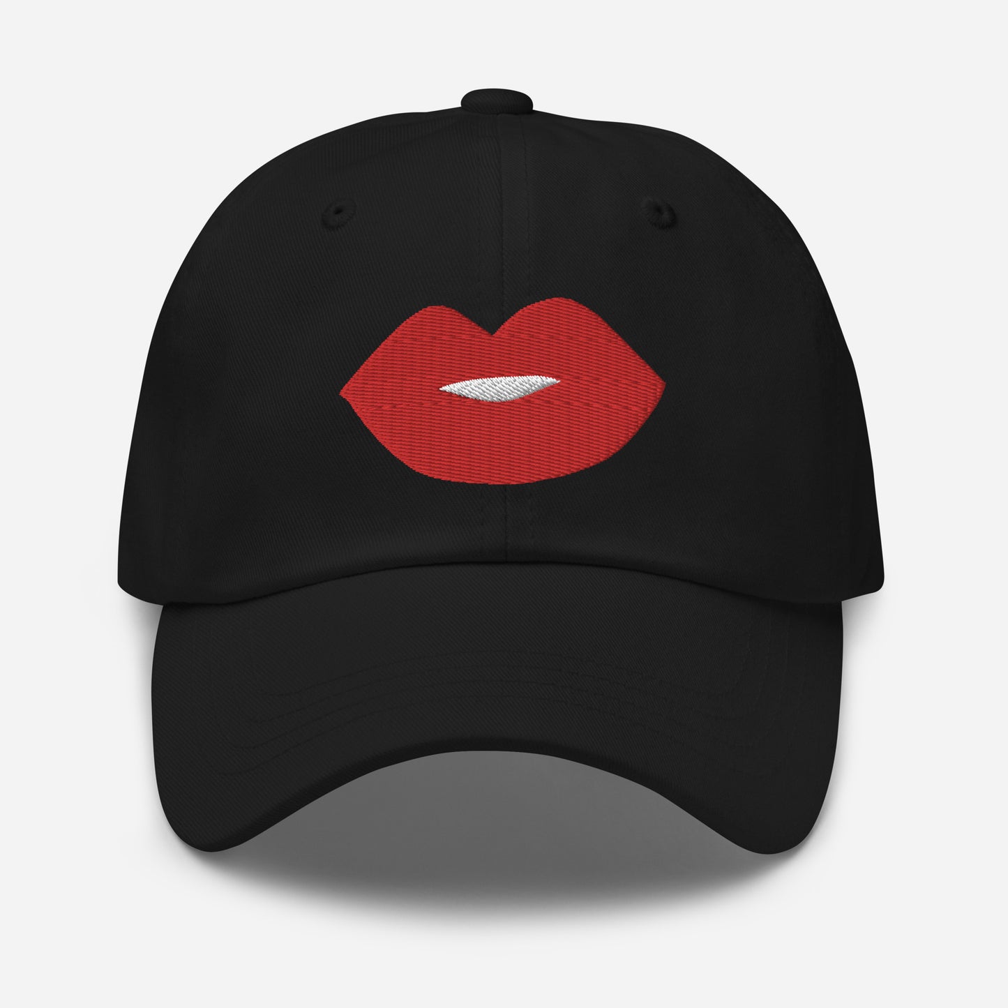 A RED LIP CAP