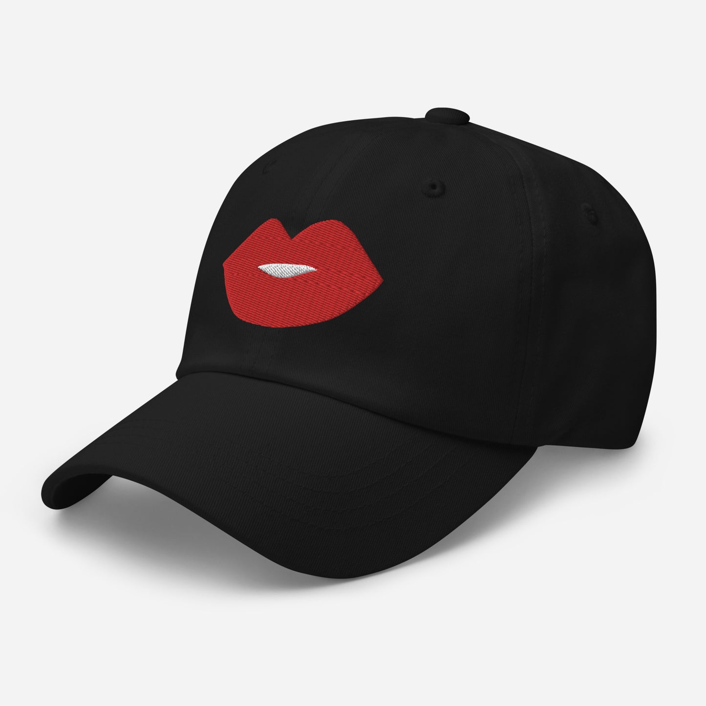 A RED LIP CAP