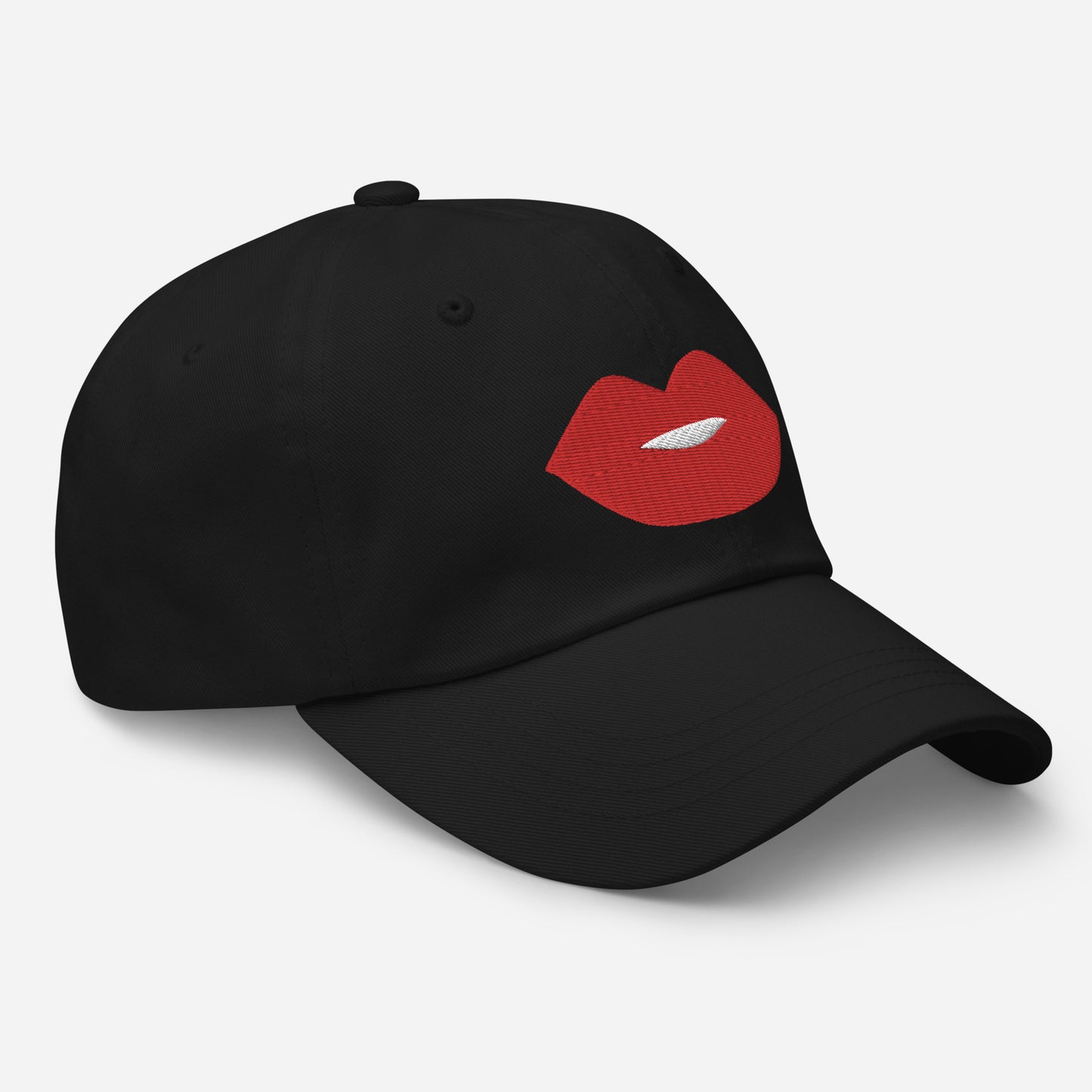 A RED LIP CAP