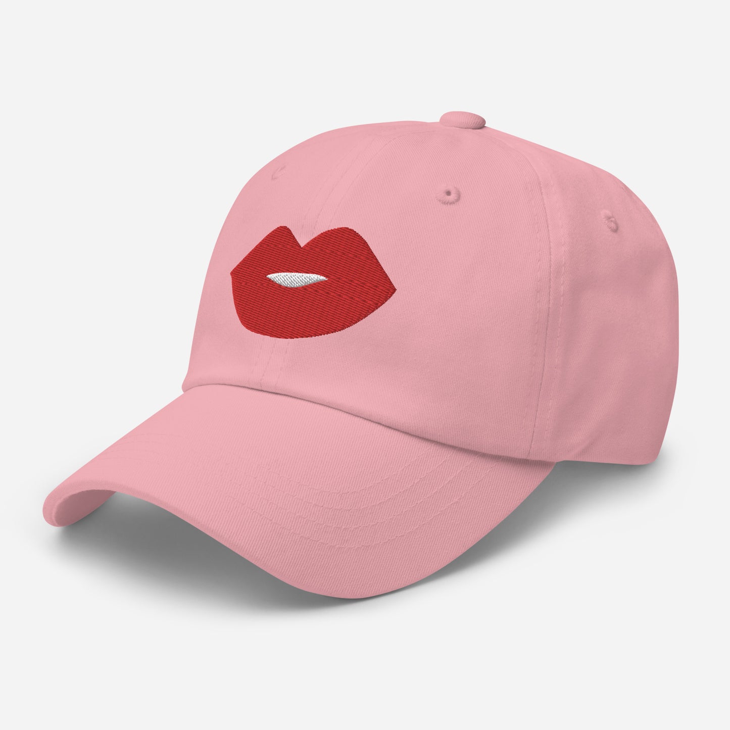 A RED LIP CAP