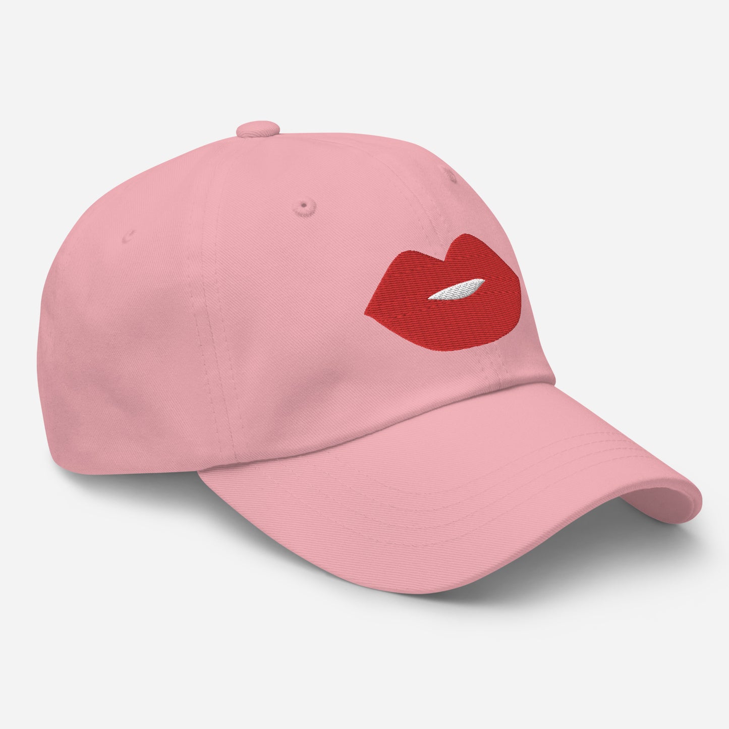 A RED LIP CAP