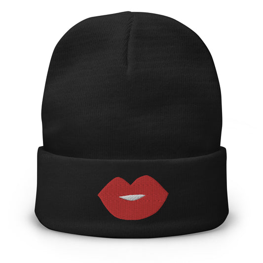 RED LIP BEANIE
