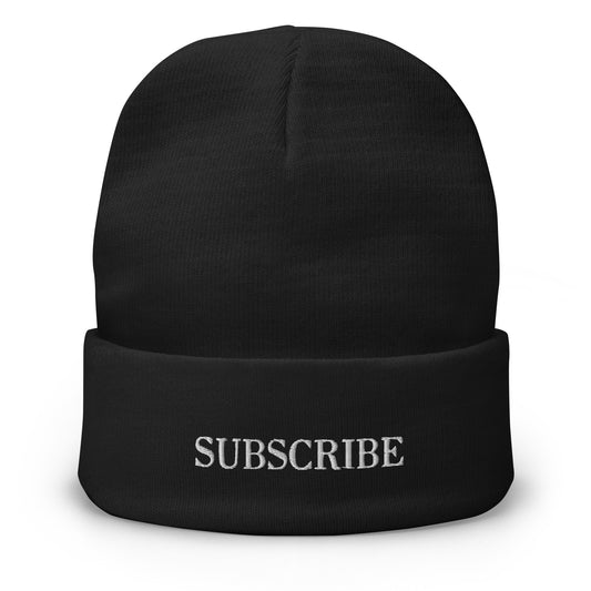 SUBSCRIBE BEANIE