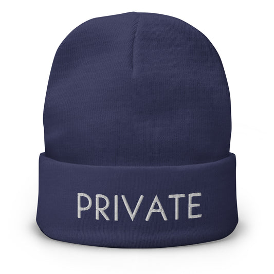 PRIVATE BEANIE