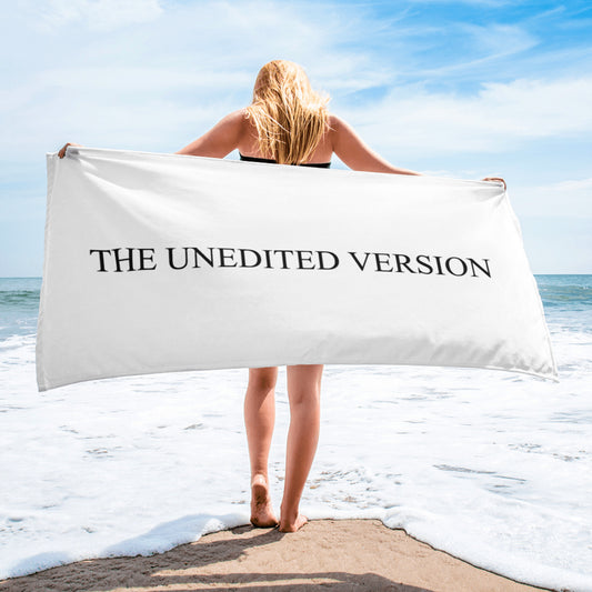 UNEDITED VERSION BEACH TOWEL