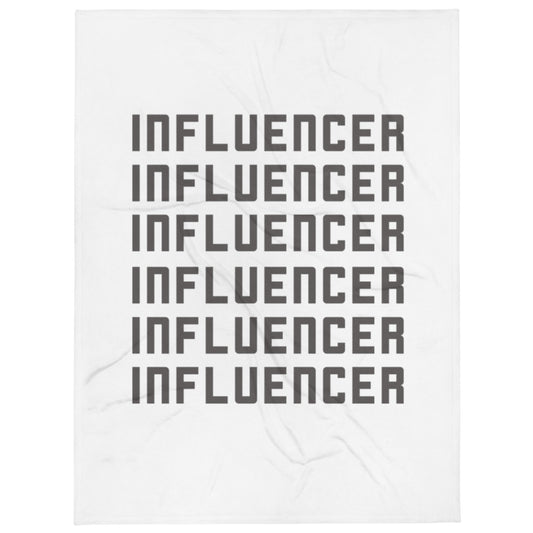 INFLUENCER THROW BLANKET