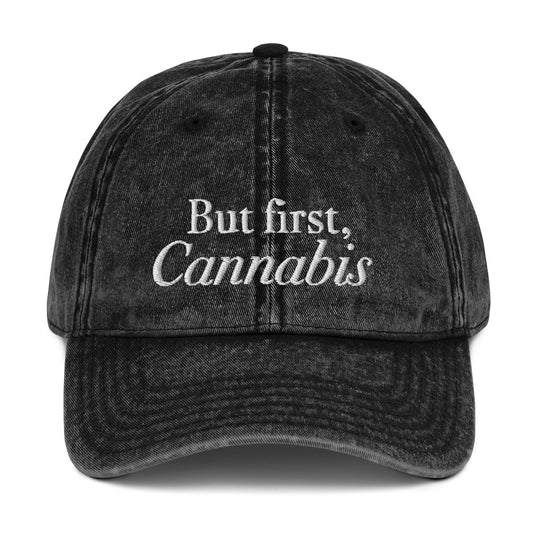 CANNABIS TWILL CAP
